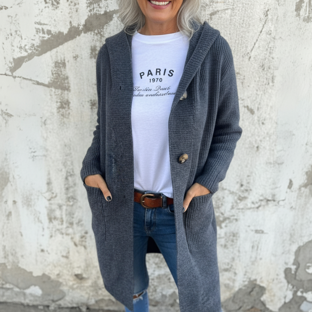 OLIVIA™ | ELEGANT LONGLINE CARDIGAN