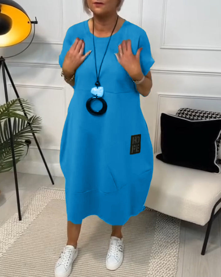 SARVELLE | CASUAL SHORT-SLEEVE KAFTAN