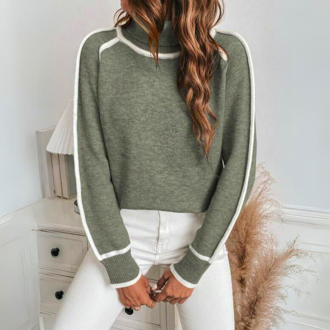 KAYLEE | TIMELESS ELEGANT TURTLENECK SWEATER