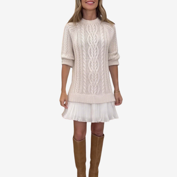 ISOLDE | KNIT SWEATER DRESS