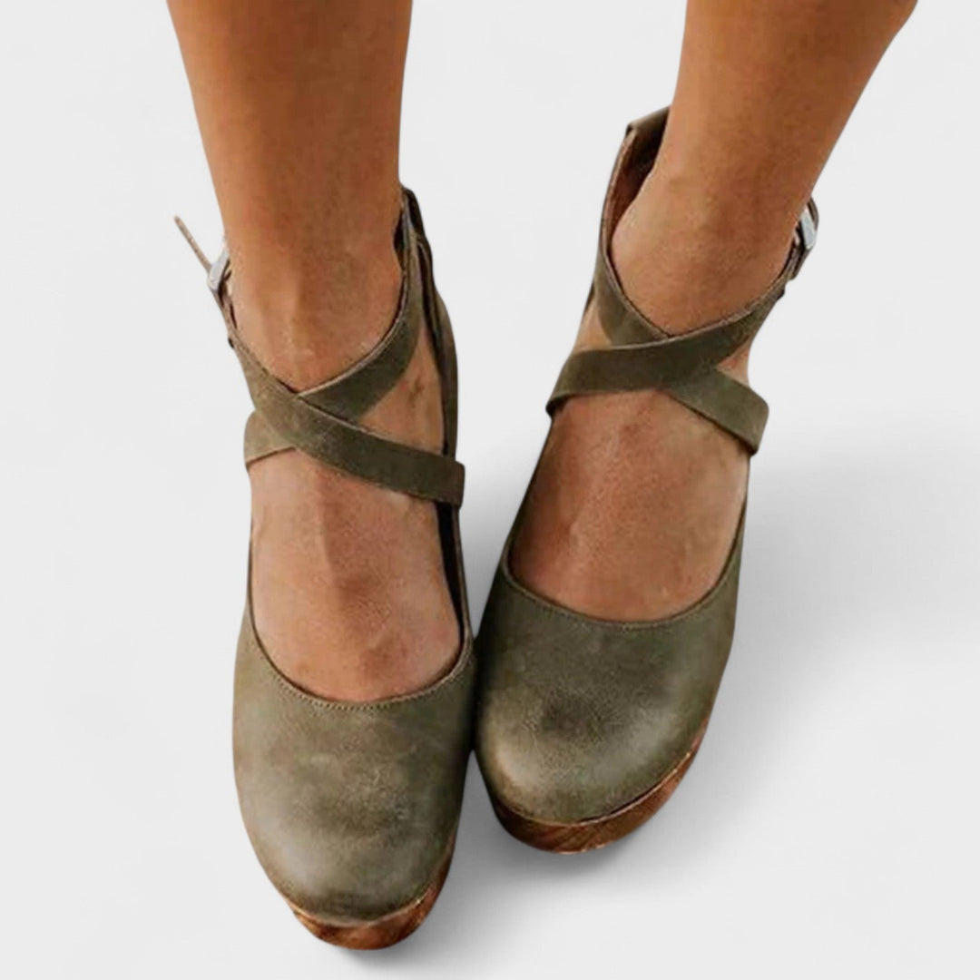 PRIM | COMFORT LIFT HEELED SANDALS