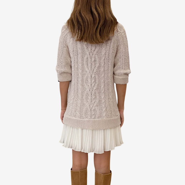 ISOLDE | KNIT SWEATER DRESS