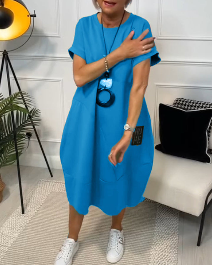 SARVELLE | CASUAL SHORT-SLEEVE KAFTAN