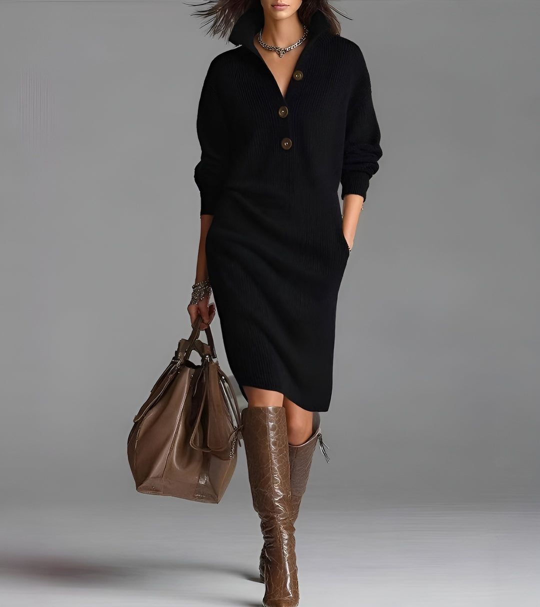 BEATRICE | CHIC & COSY KNIT DRESS