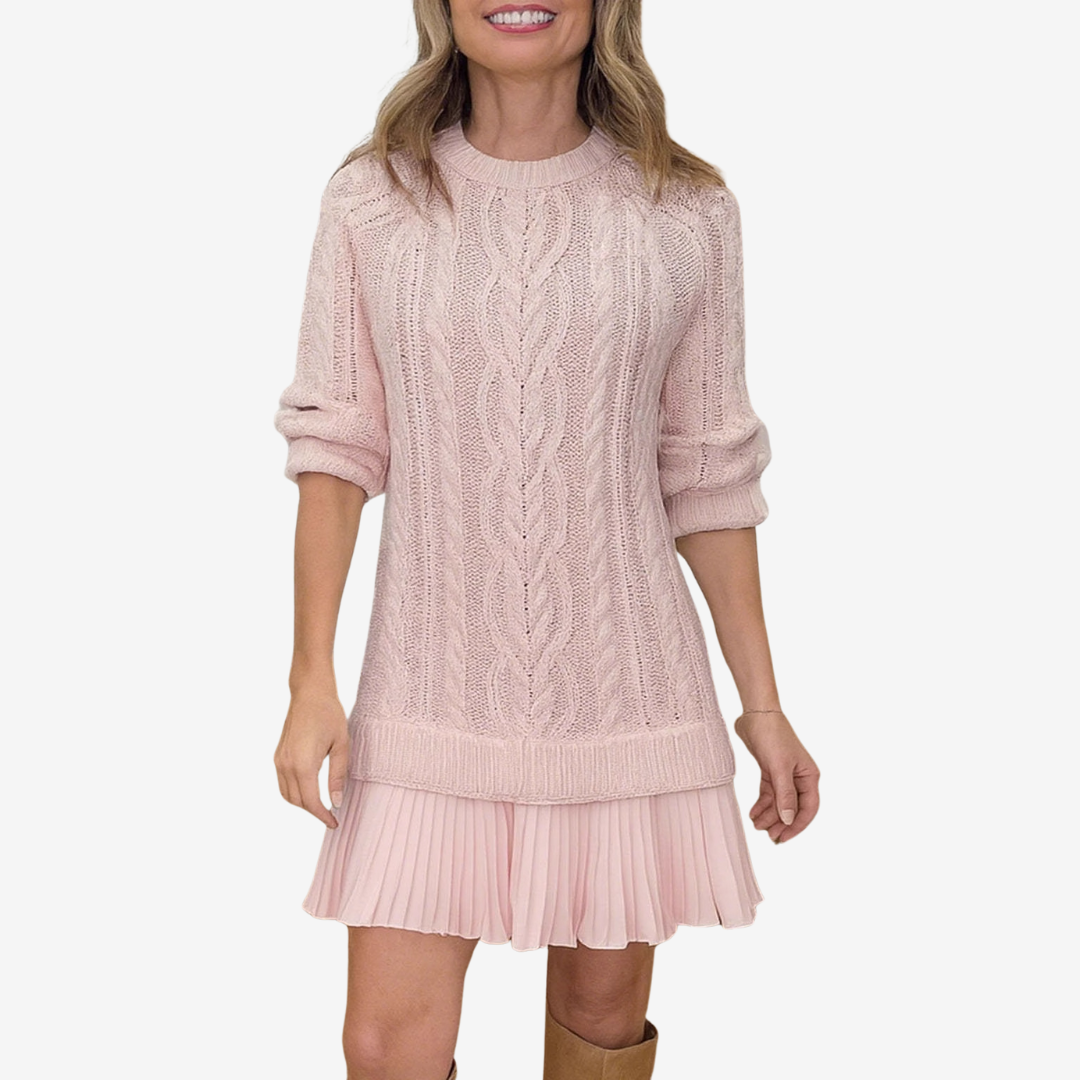 ISOLDE | KNIT SWEATER DRESS