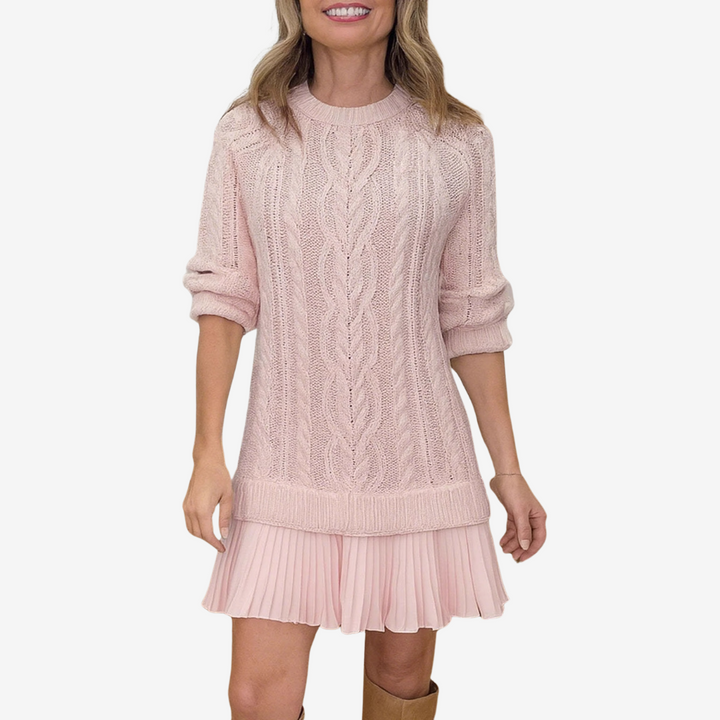 ISOLDE | KNIT SWEATER DRESS
