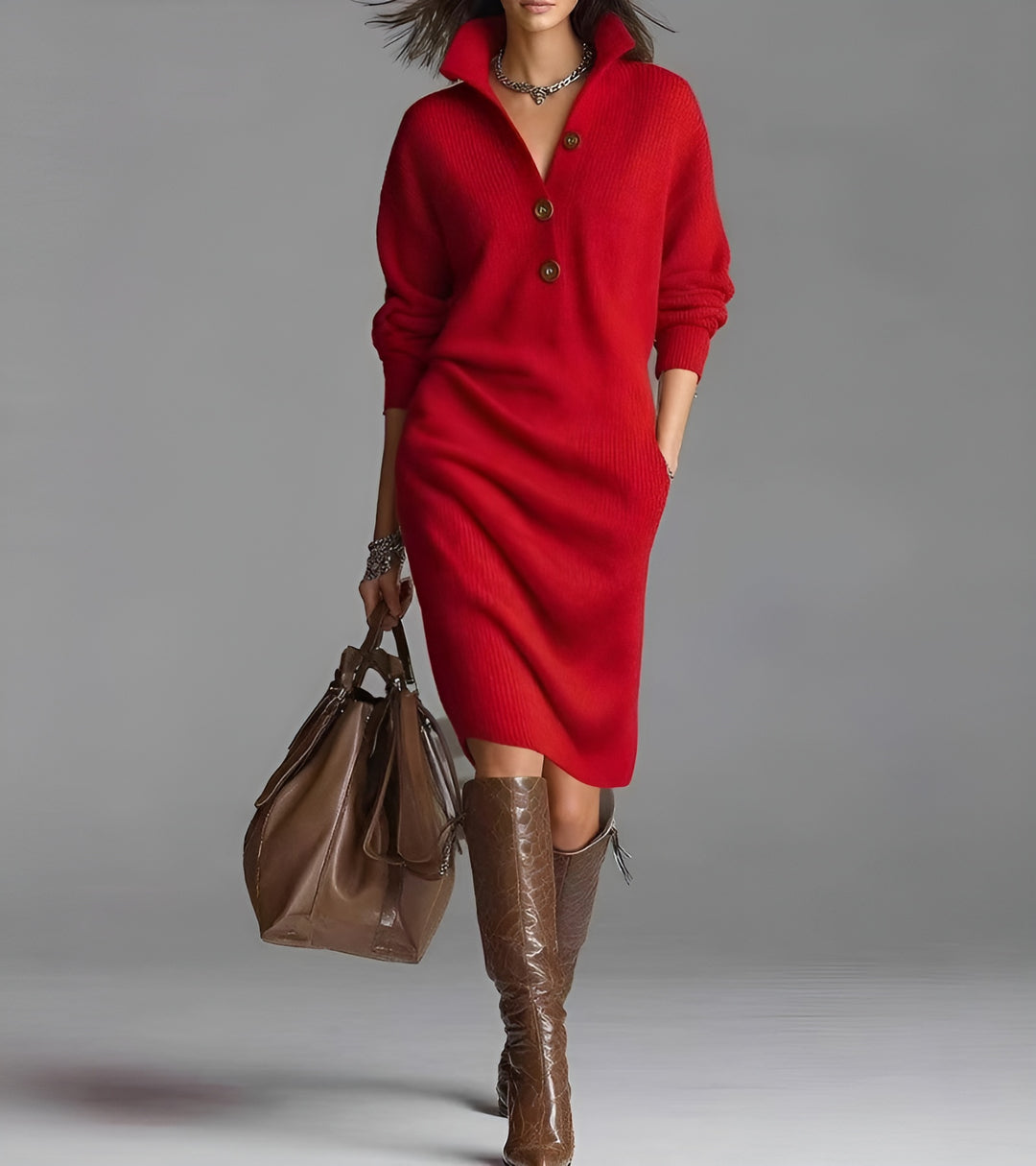 BEATRICE | CHIC & COSY KNIT DRESS