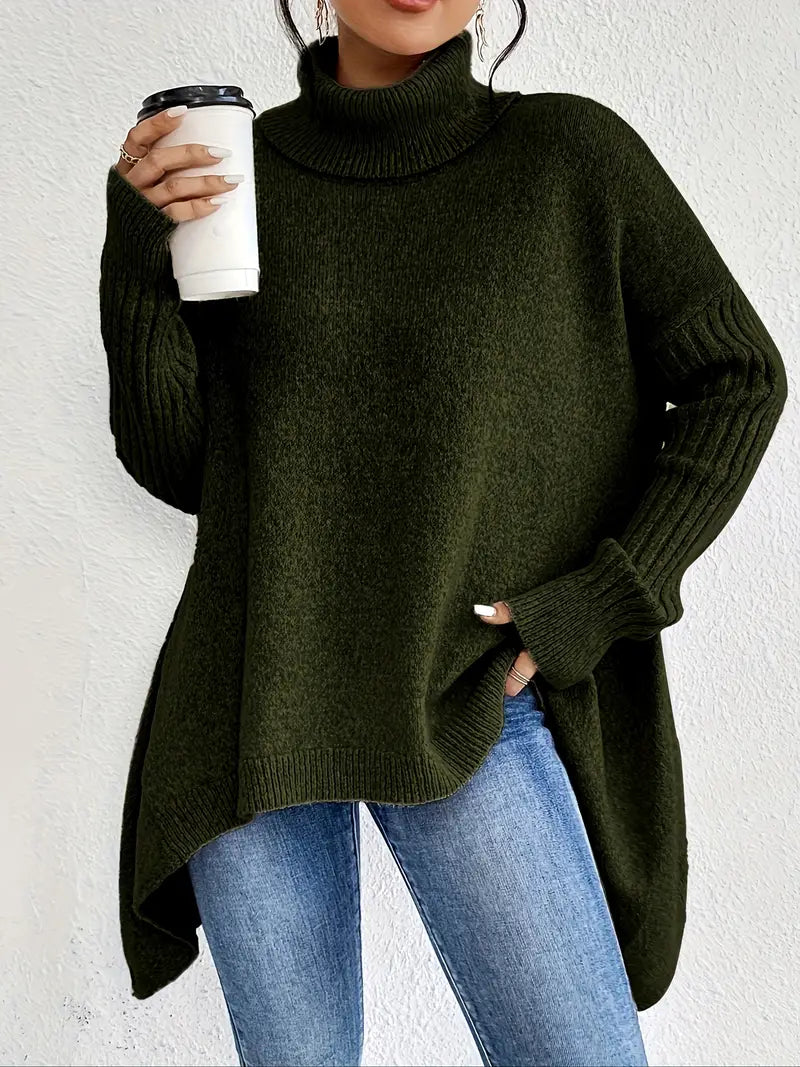 ELIZA | CASUAL ROLL NECK SWEATER