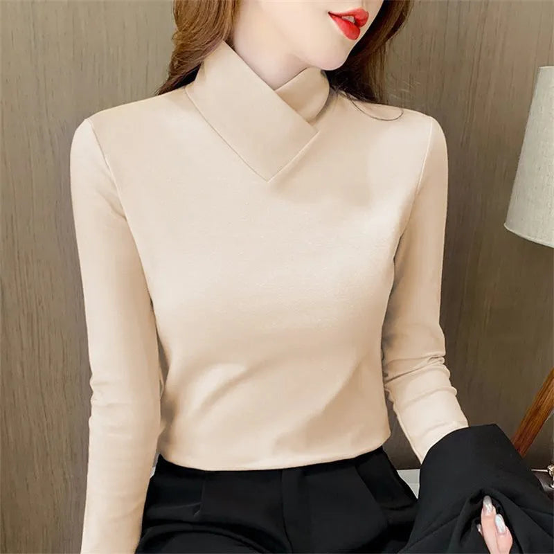 LIORA | ELEGANT TURTLENECK TEE