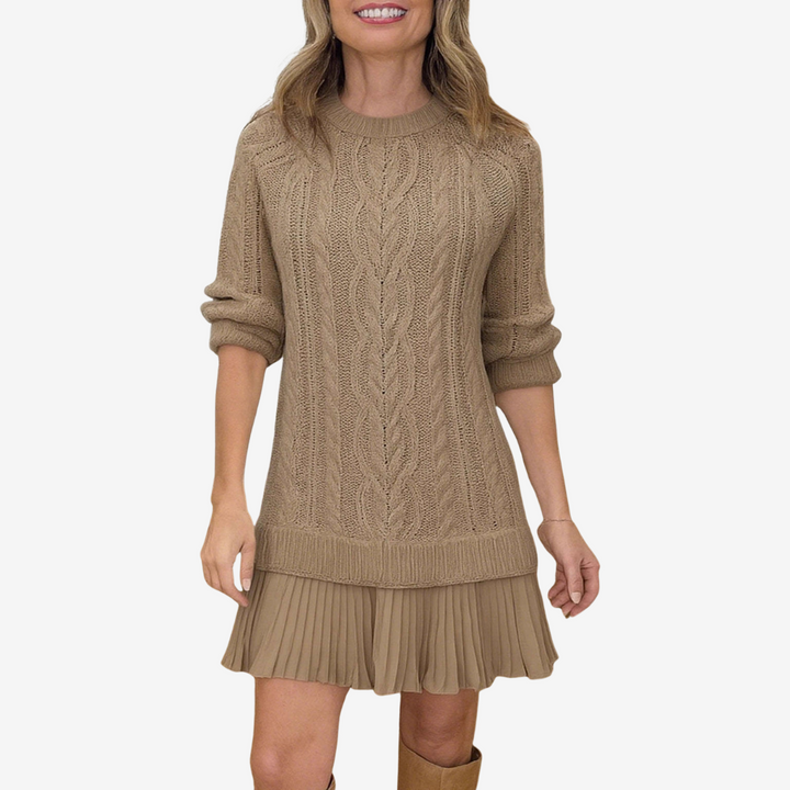ISOLDE | KNIT SWEATER DRESS