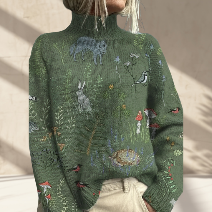 LILY | ELEGANT ROLL NECK JUMPER