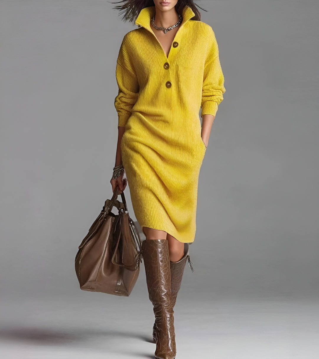 BEATRICE | CHIC & COSY KNIT DRESS