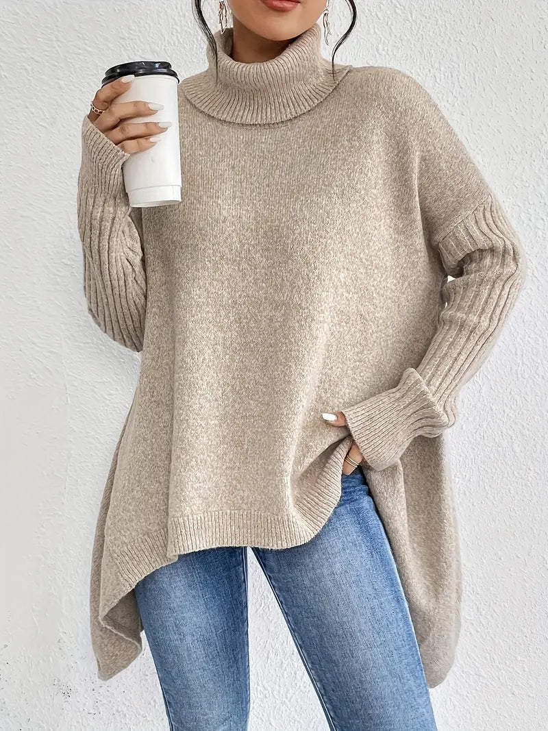 ELIZA | CASUAL ROLL NECK SWEATER