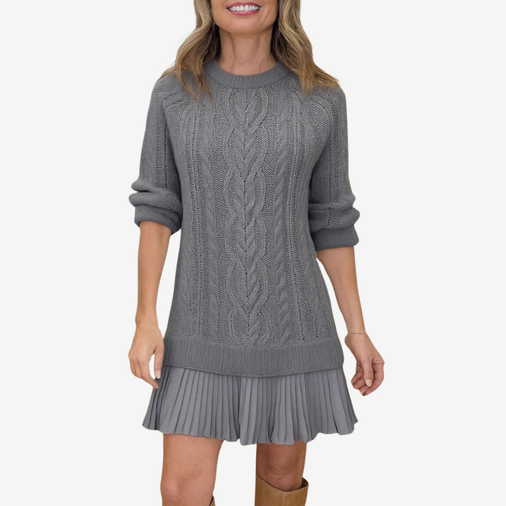 ISOLDE | KNIT SWEATER DRESS