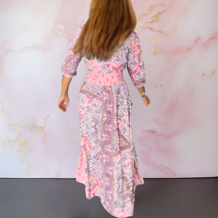 AVENELLE | V-NECK SUMMER DRESS