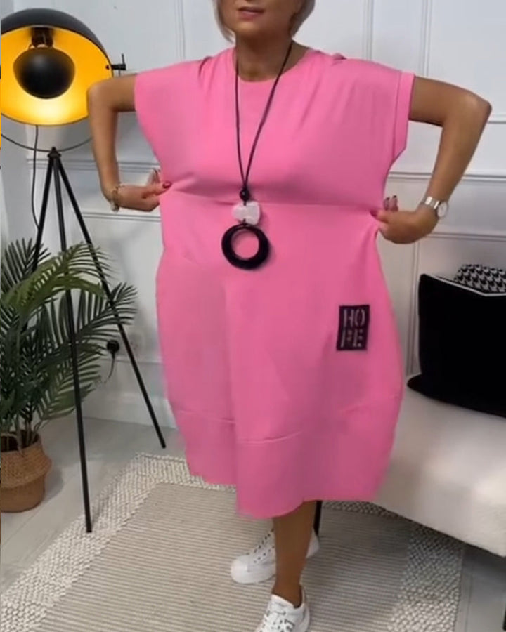 SARVELLE | CASUAL SHORT-SLEEVE KAFTAN