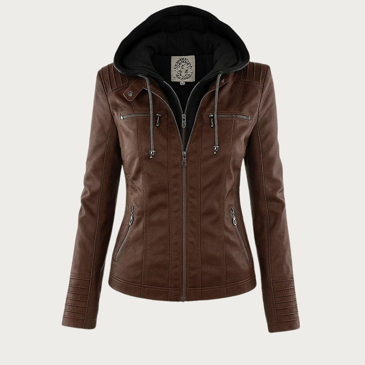 ELARA™ | ELEGANT LEATHER JACKET