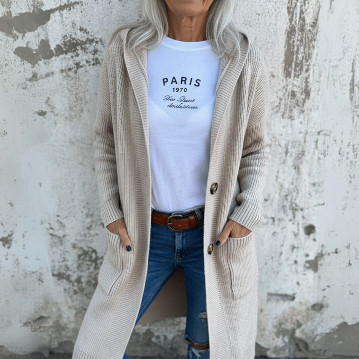 OLIVIA™ | ELEGANT LONGLINE CARDIGAN