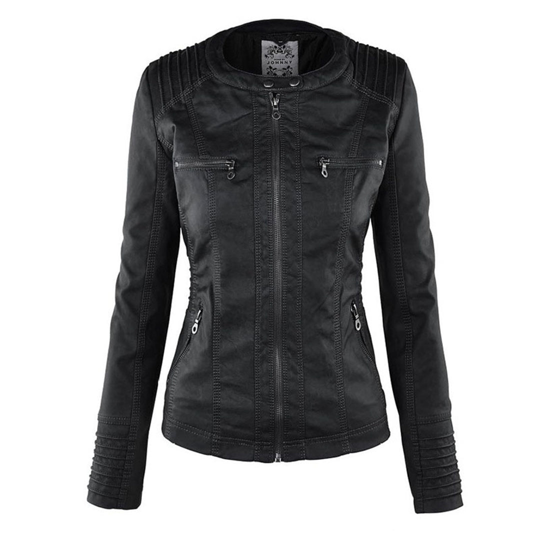 ELARA™ | ELEGANT LEATHER JACKET