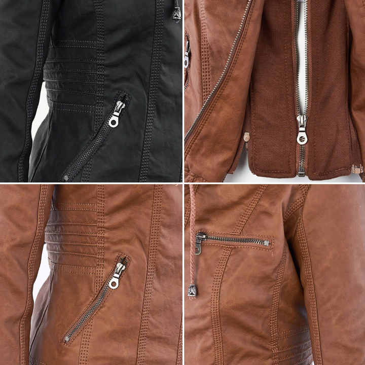 ELARA™ | ELEGANT LEATHER JACKET