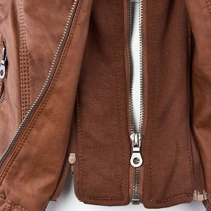 ELARA™ | ELEGANT LEATHER JACKET