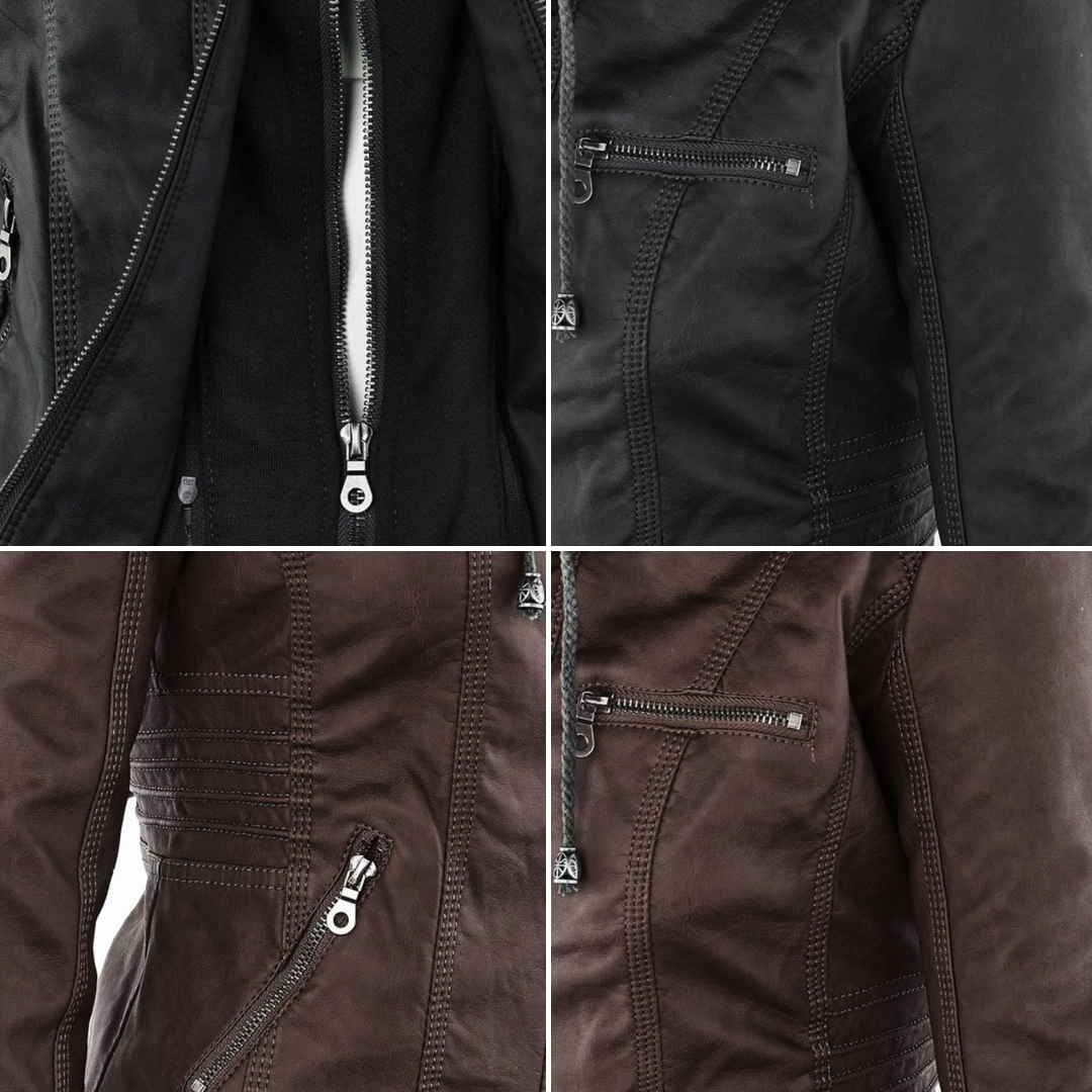 ELARA™ | ELEGANT LEATHER JACKET