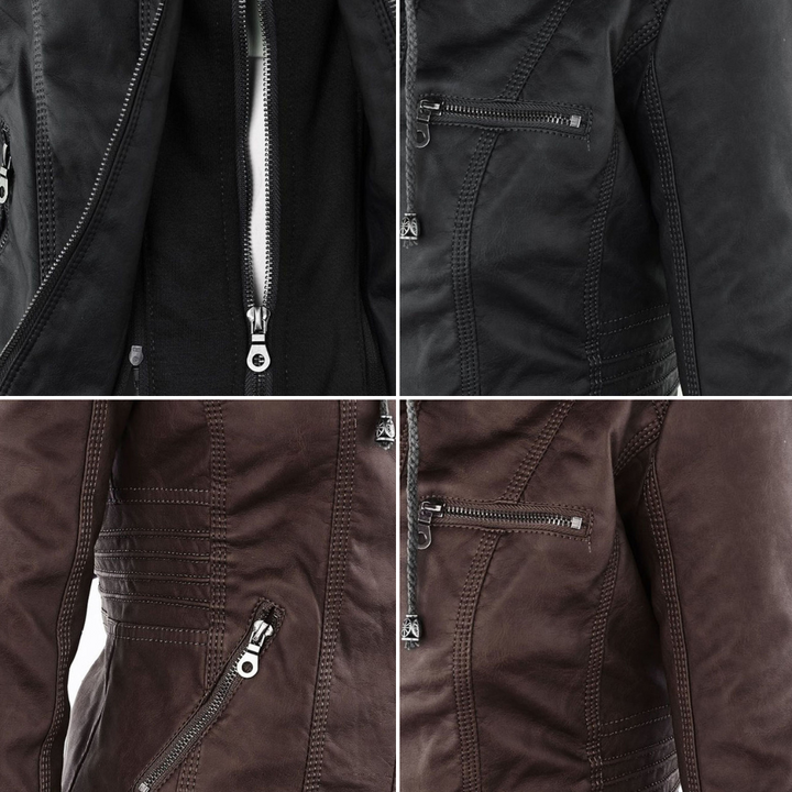 ELARA™ | ELEGANT LEATHER JACKET