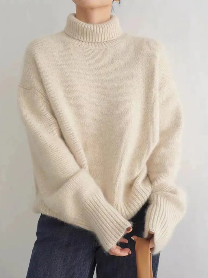 ELSIE |  | SOFT JUMPER WITH A HIGH COLLAR