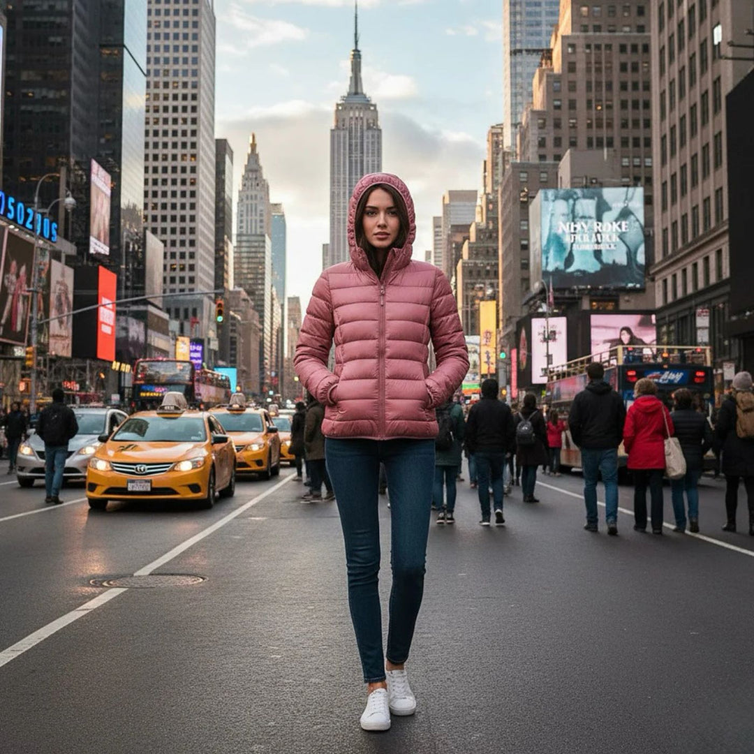 THEA™ | ULTRA-LIGHT, WATERPROOF AND STYLISH WINTER JACKET