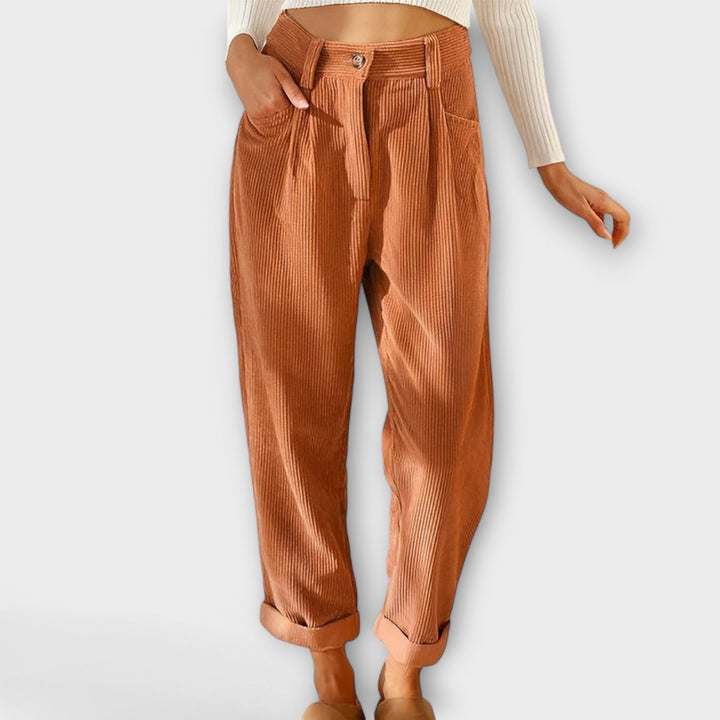 JANA | MODERN CORDUROY TROUSERS