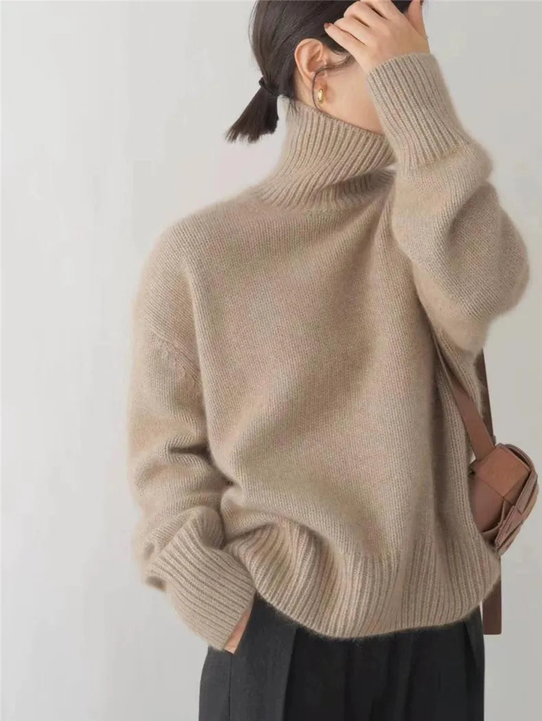 ELSIE |  | SOFT JUMPER WITH A HIGH COLLAR