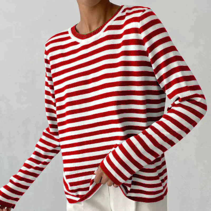 NICOLE | ELEGANT STRIPED SWEATER