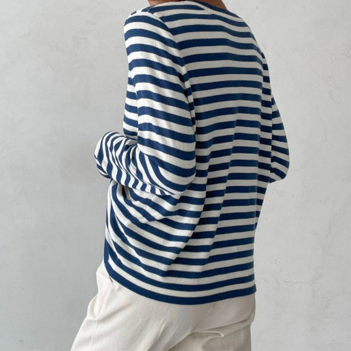 NICOLE | ELEGANT STRIPED SWEATER
