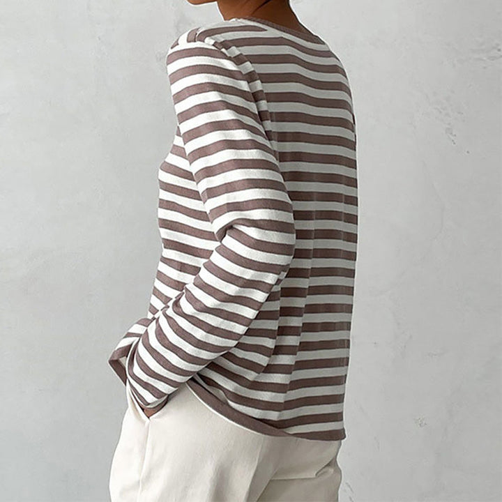 NICOLE | ELEGANT STRIPED SWEATER
