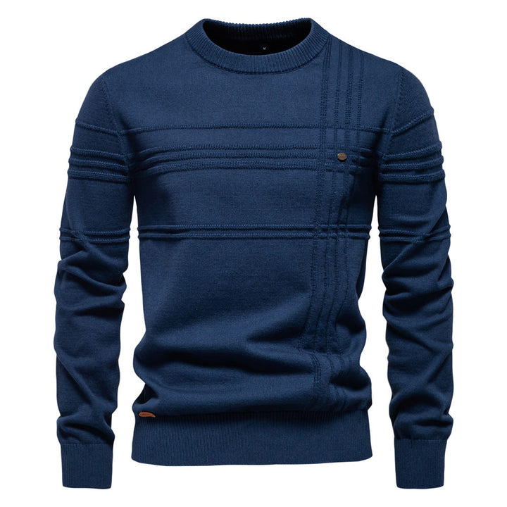 ALAN™ | CHEST-PATTERN SWEATER