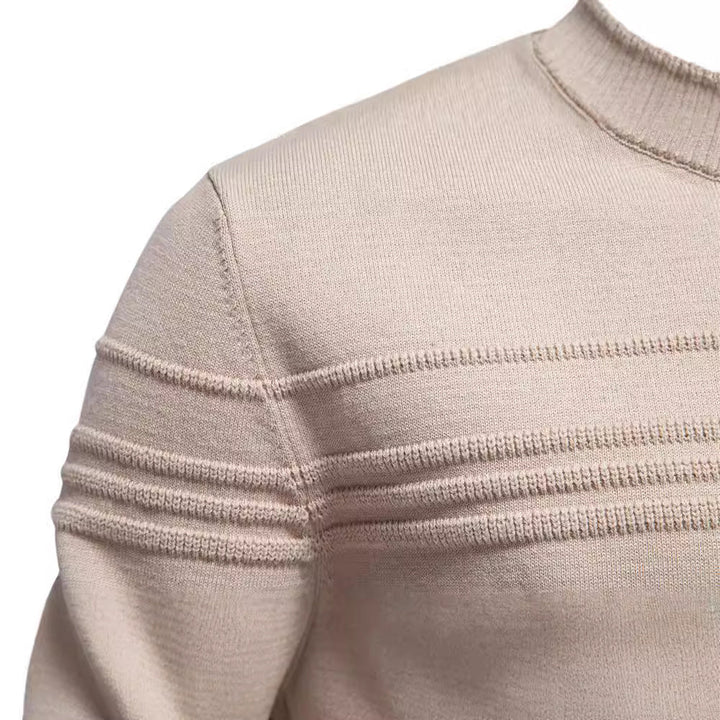 ALAN™ | CHEST-PATTERN SWEATER