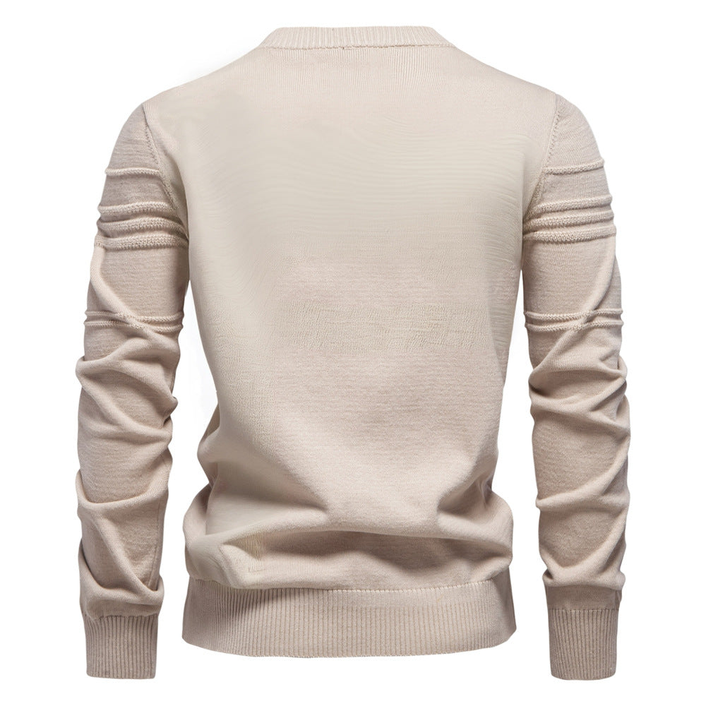 ALAN™ | CHEST-PATTERN SWEATER