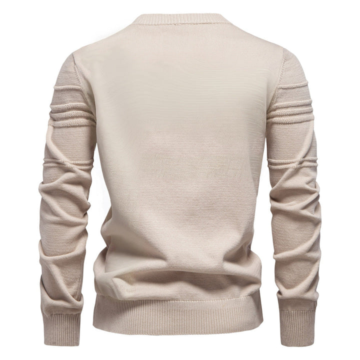 ALAN™ | CHEST-PATTERN SWEATER