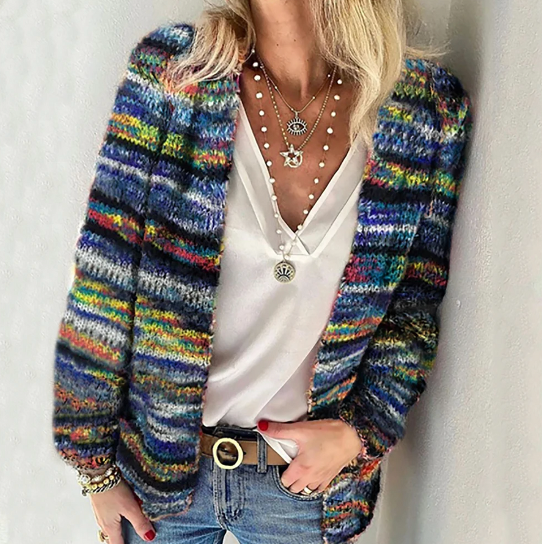 CLEO | TIMELESS MULTICOLORED CARDIGAN