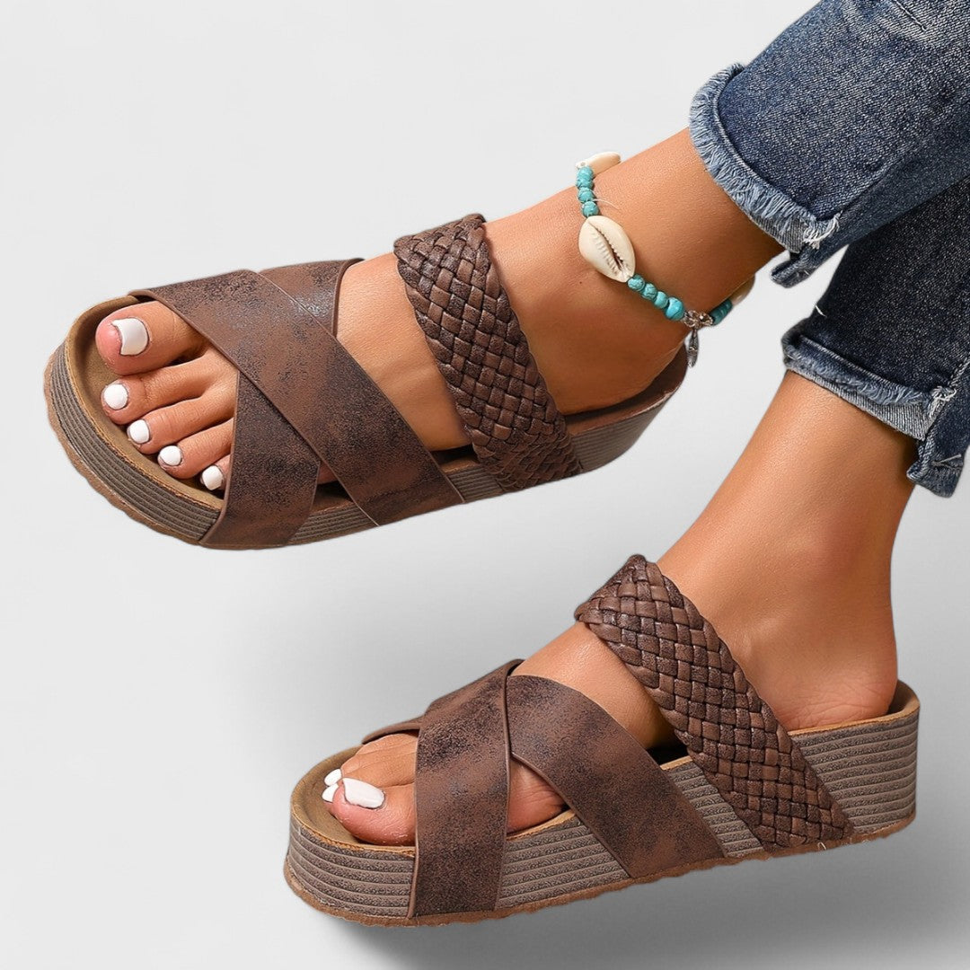 LILY | LEATHER ORTHOPEDIC SANDALS