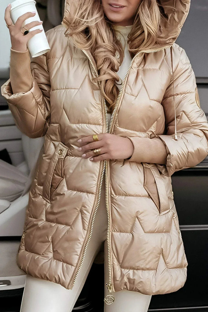 RIVER™ | ELEGANT WINTER COAT WITH HOOD AND PADDING