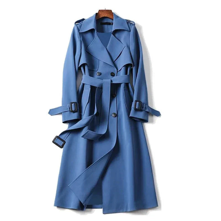 HELENA | LONG CLASSIC TRENCH COAT FOR WOMAN