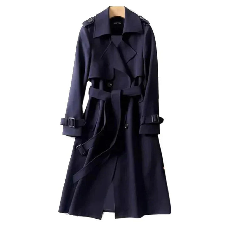 HELENA | LONG CLASSIC TRENCH COAT FOR WOMAN