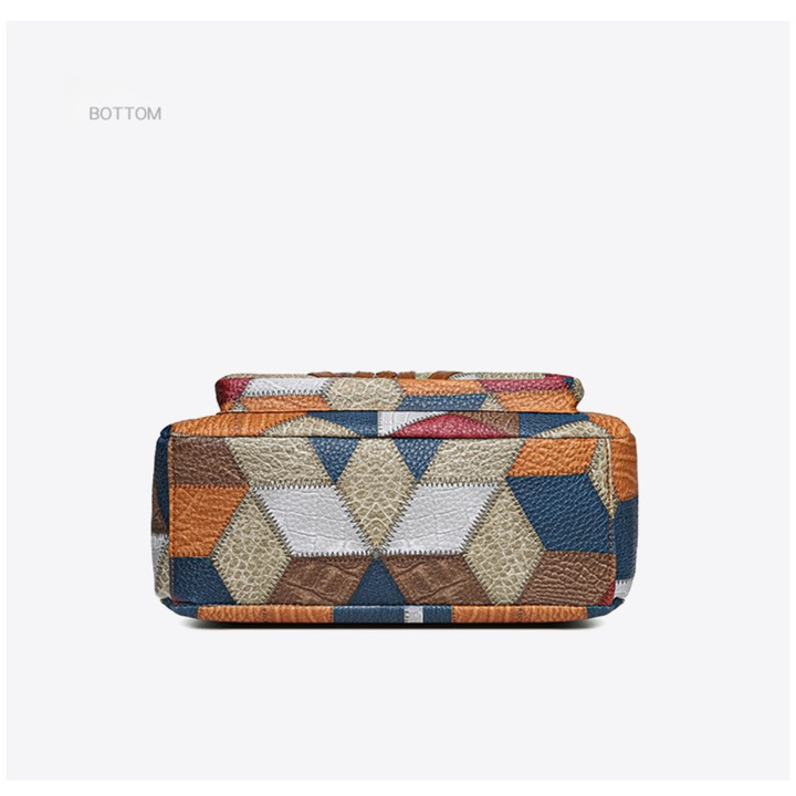 THE MOSAIC LEATHER HANDBAG